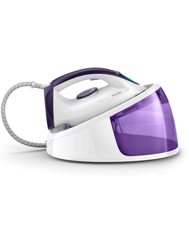 Centro planchado philips fastcare compact lila 2400w - suela ceramica - vapor continuo - antical - 1.5l