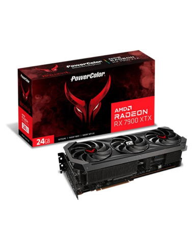 Tarjeta grafica powercolor radeon rx 7900xtx red devil 24gb gddr6