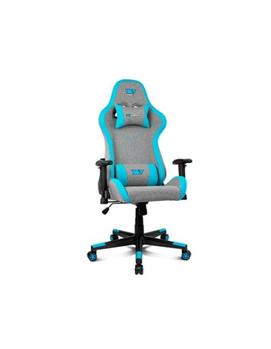 Silla gaming drift dr90 pro gris - azul