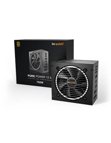 Fuente alimentacion be quiet! pure power 12m gaming atx 750w