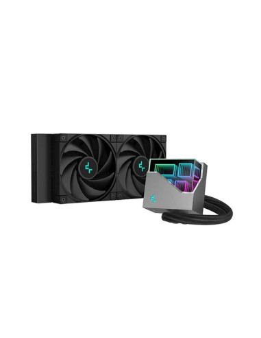 Kit refrigeracion liquida gaming deepcool lt520 2 x 120mm