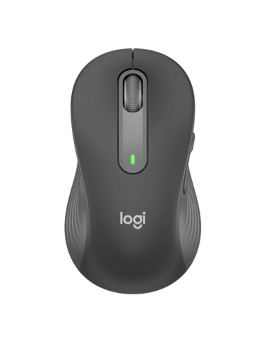 Mouse raton logitech m650 para zurdos optico wireless inalambrico negro