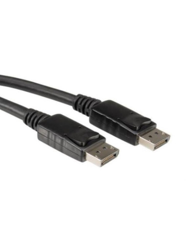 Cable displayport nilos 1.8m - macho -  macho - negro