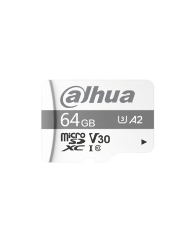 Tarjeta memoria micro sd dahua p100 64gb surveillance - clase 10 - uhs - i - u3