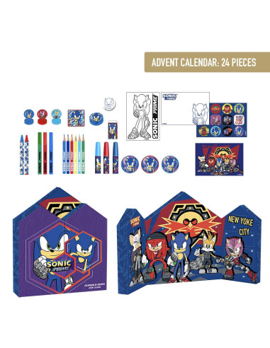 Calendario de adviento sonic prime