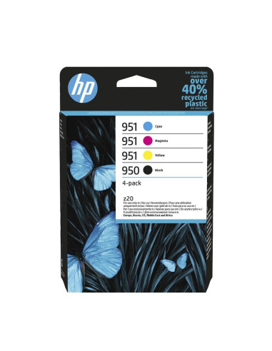 Pack tinta hp 950 negro y 951 cian magenta amarillo