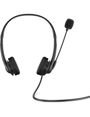 Auriculares hp wired 3.5mm stereo headset euro