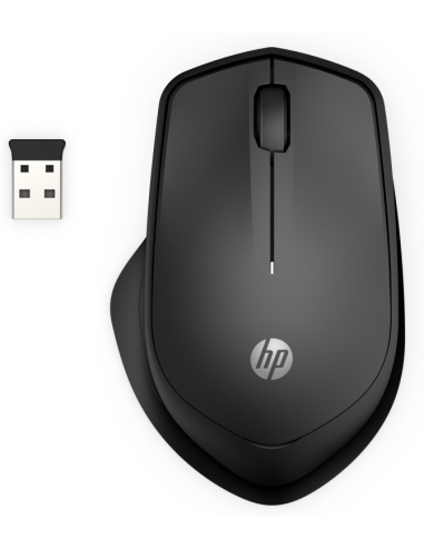 Raton hp inalambrico silencioso 280m negro