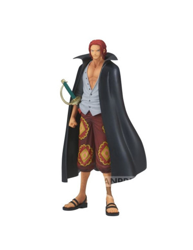 Figura banpresto one piece film red dxf the grandline series shanks 17cm