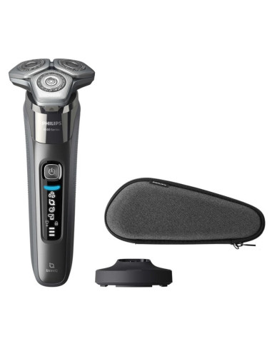 Afeitadora philips shaver series 8000 s8697 - 35 skiniq -  recorta -  afeita -  humedo -  seco -  50min