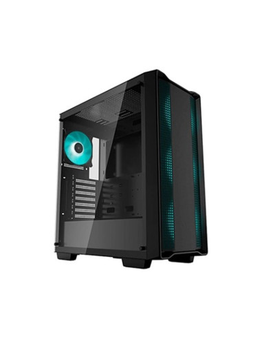 Caja ordenador gaming deepcool cc560 negro atx 2 x usb 3.0 1 x usb 2.0 4 x 120mm