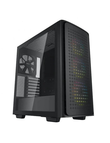 Caja ordenador gaming deepcool ck560 argb negro e - atx 2 x usb 3.0 1 x usb tipo c 3 x 120mm 1 x 140mm