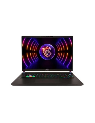 Portatil msi vector gp68hx 12vh - 010xes i9 - 12900hx -  16gb -  ssd 1tb -  rtx 4080 12gb -  16pulgadas qhd+ -  freedos