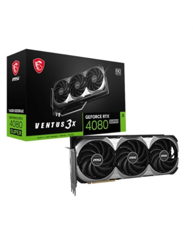 Tarjeta grafica msi nvidia rtx 4080 super 16g ventus 3x oc