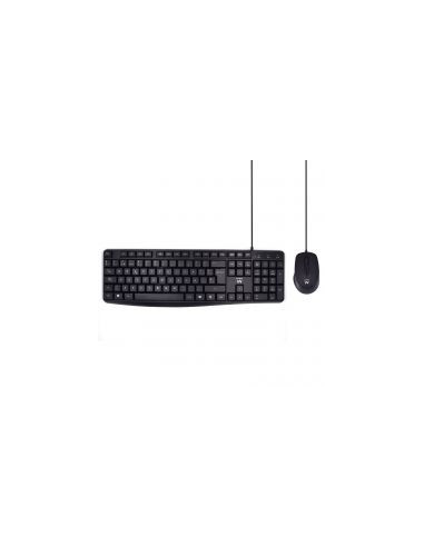 Kit teclado + mouse raton ewent ew3006 usb escritura silenciosa