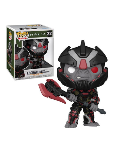 Funko pop super videojuegos halo infinite escharum con hacha de gravedad 59339