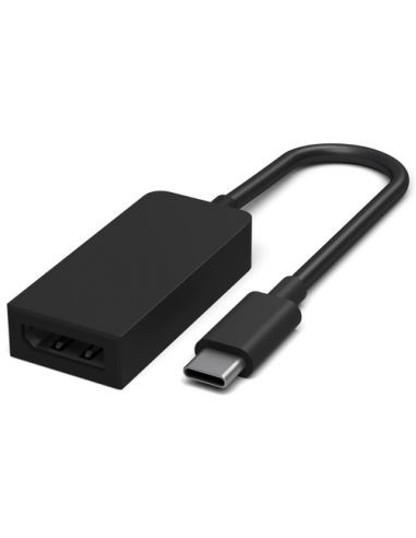 Adaptador usb tipo c a display port microsoft surface 16cm -  macho - hembra -  negro