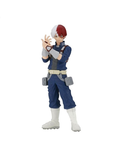 Figura banpresto my hero academia age of heroes shoto todoroki 17cm