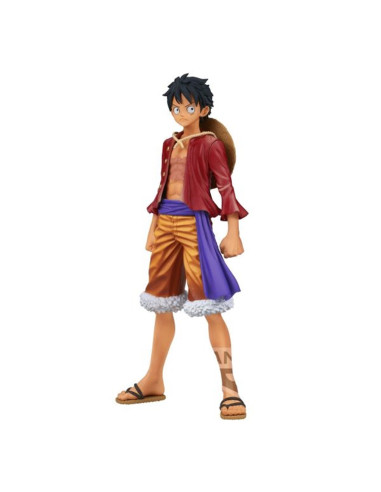 Figura banpresto one piece dxf the grandline series wanokuni  monkey d. luffy 16cm