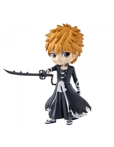 Figura banpresto q posket bleach thousand year blood war ichigo kurosaki vol.2 14cm