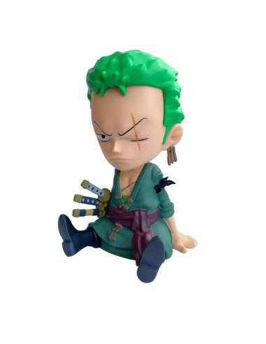 Figura hucha plastoy one piece roronoa zoro tirelire 18 cm