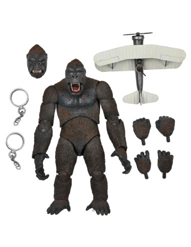 Figura neca king kong (concrete jungle) scale action figure 20 cm