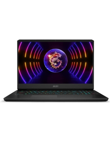 Portatil msi vector gp77 13vg - 020es i9 - 13900h -  32gb -  ssd 1tb -  rtx 4070 8gb -  17.3pulgadas qhd -  w11h