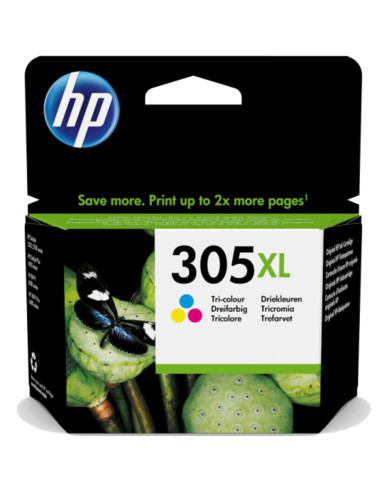 Cartucho tinta hp 305xl 3ym63ae tricolor deskjet 1210 - 1212