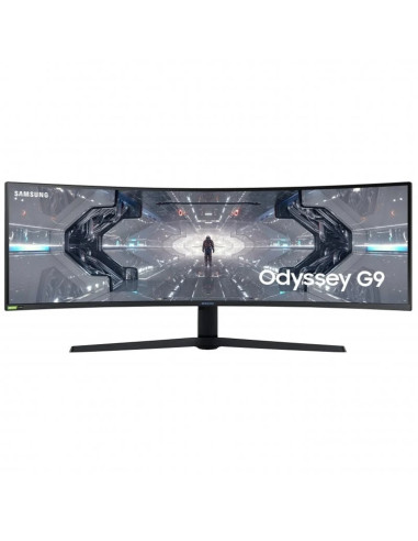 Monitor qled 49pulgadas samsung odyssey g9 lc49g95tssrxen curvo - va - dqhd - dp - hdmi - 240hz - 1ms - vesa 100 x 100