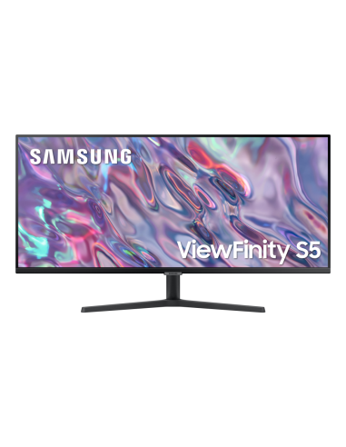 Monitor led 34pulgadas samsung viewfinity s5 ls34c500gauxen va - uwqhd - dp - hdmi - 100hz - 5ms - vesa 100 x 100