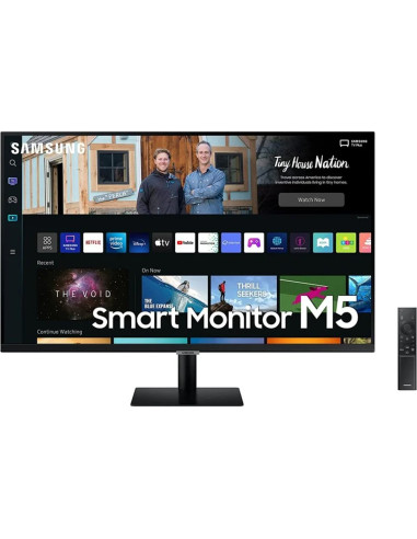 Monitor led 27pulgadas samsung m5 ls27bm500euxen smart tv - va - fhd - hdmi - usb - 60hz - 4ms - vesa 100 x 100