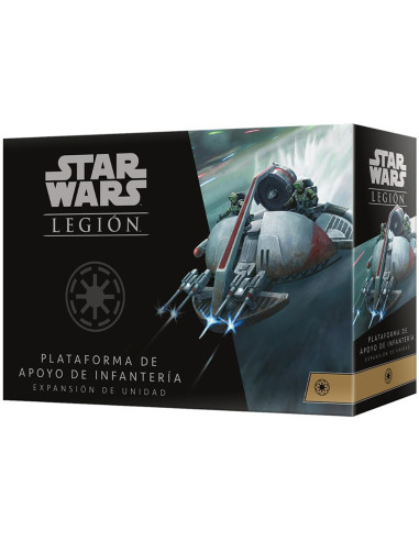 Juego de mesa star wars legion : plataforma apoyo infanteria pegi 14