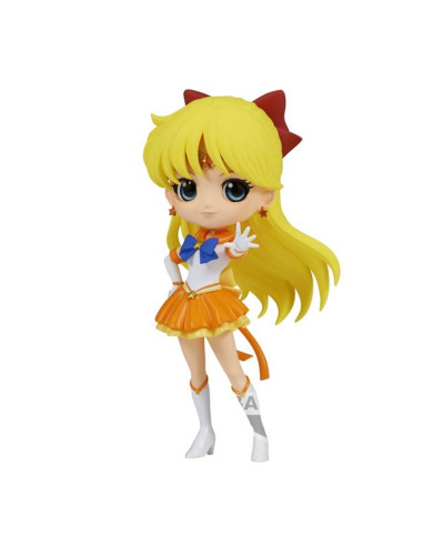 Figura banpresto q posket sailor moon cosmos the movie sailor venus ver.a 14cm