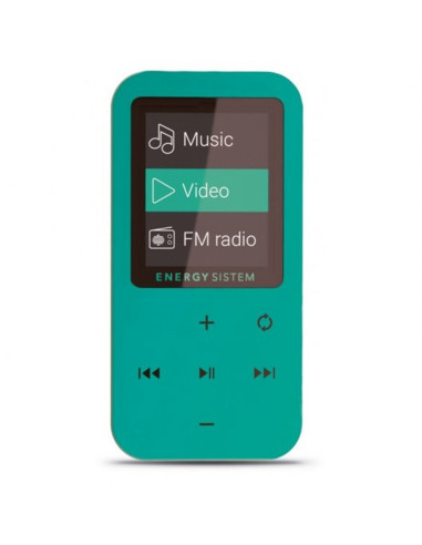 Reproductor mp4 8gb energy sistem touch menta - radio fm - micro sd - tactil