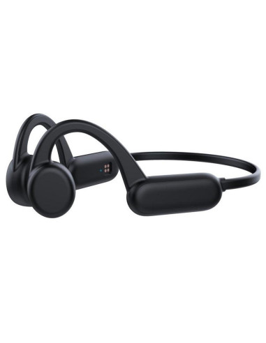 Auriculares deportivos bluetooth leotec true bone conduction ipx8 32gb negro