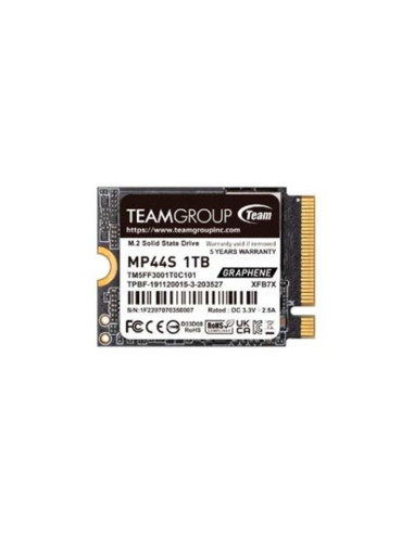 Disco duro m.2 ssd 1tb teamgroup pcie4 gen4x4 lectura: 5000mbs -  escrutira: 3500mbs -  steamdeck -  rog