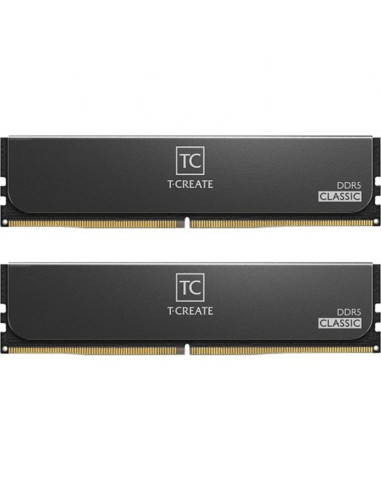 Memoria ram ddr5 32gb 2 x 16gb teamgroup t - create - 5600mhz - pc5 44800 - classic - cl46 - 1.1v