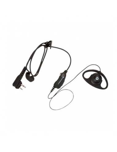 Auricular walkie talkie motorola hkln4599a ptt negro