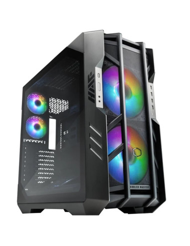 Caja ordenador gaming e - atx coolermaster haf 700 the berserker cristal templado -  2 x 200mm -  3 x 120mm argb