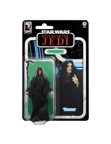 Figura hasbro star wars the black series the return of jedi the emperor