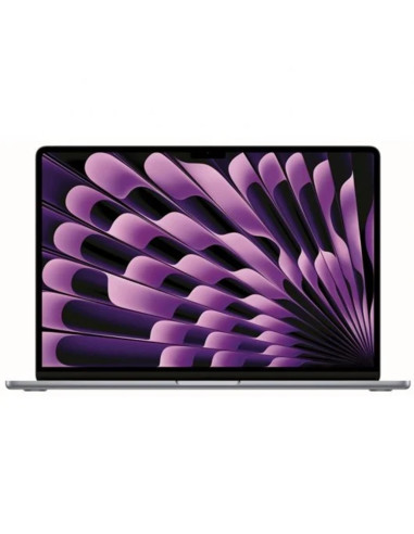 Portatil apple macbook air 15 mba 2023 space grey gb -  chip m2 8c -  gpu 10c -  8gb -  ssd 256gb -  15.3pulgadas mqkp3y - a_gb