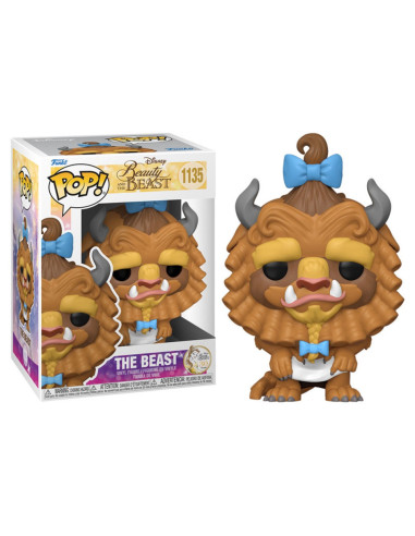 Funko pop disney la bella y la bestia bestia con rizos 57585