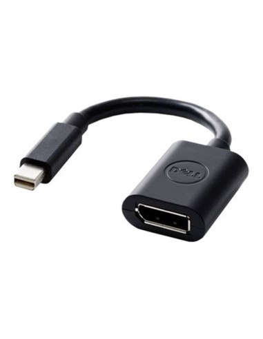 Cable mini displayport a displayport dell 20.3cm - macho - hembra - negro