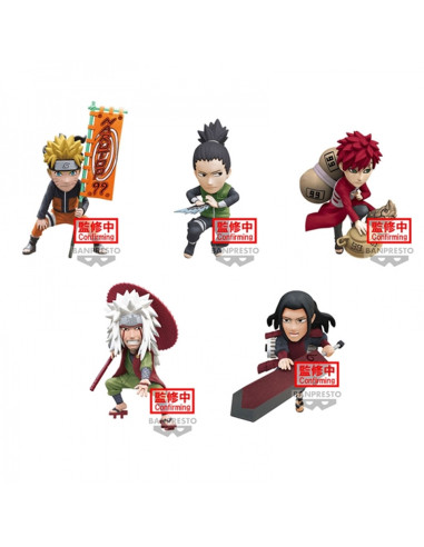 Figura banpresto naruto world collectable figure narutop99 vol.1 7cm