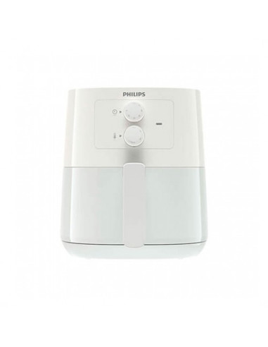 Freidora philips essential airfryer blanco 4.1l -  200ºc -  cubeta antiadherente -  hasta 60min -  1400w