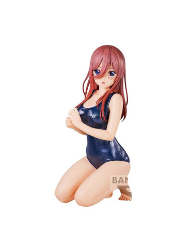 Figura banpresto the quintessential quintuplets movie celestial vivi miku nakano school style 12cm