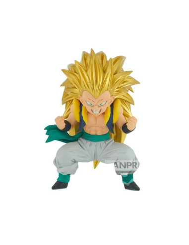 Figura banpresto dragon ball z blood of saiyans special xvi super saiyan 3 gotenks 9cm