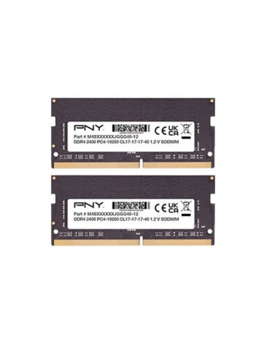 Memoria ram pny mn16gk2d42400 ddr4 2400mhz 16gb cl17