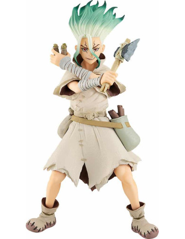 Figura good smile company pop up parade dr stone senku ishigami