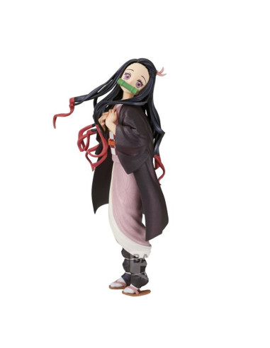 Figura banpresto demon slayer kimetsu no yaiba glitter & glamours nezuko kamado special color ver. 22cm